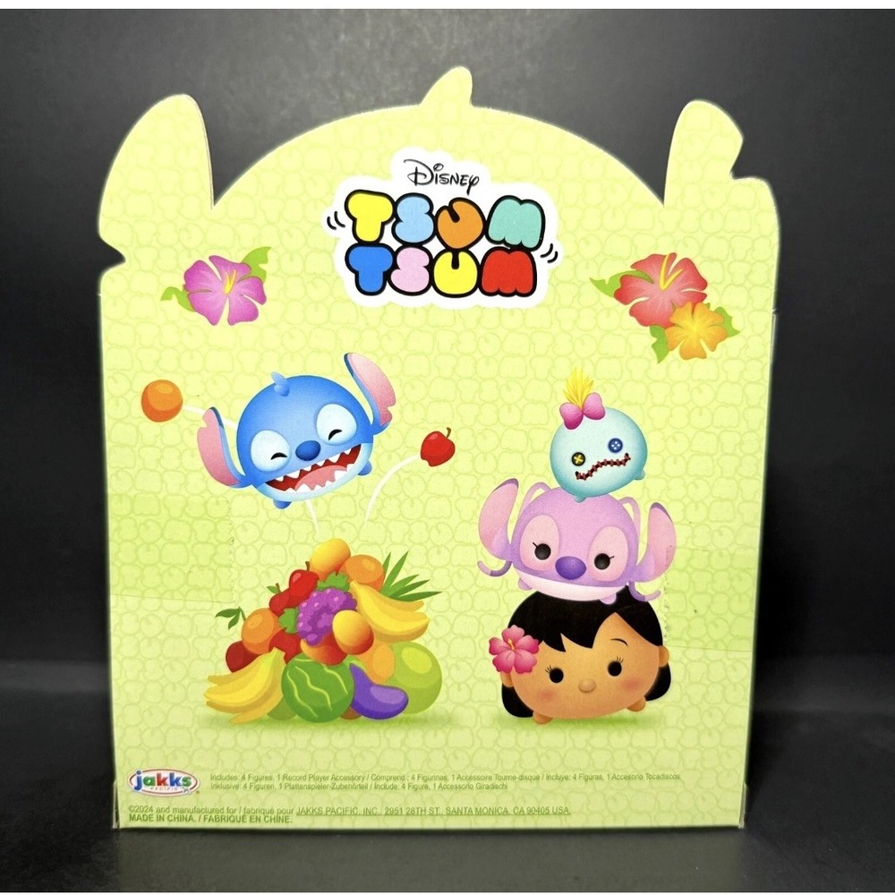 2024 JAKKS DISNEY TSUM TSUM LILO‎ & STITCH STORY MOMENT PLAYSET - Picture 3 of 6